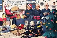 F1: Red Bull manda 'indireta' para Mercedes, Ferrari e FIA em cartão de natal