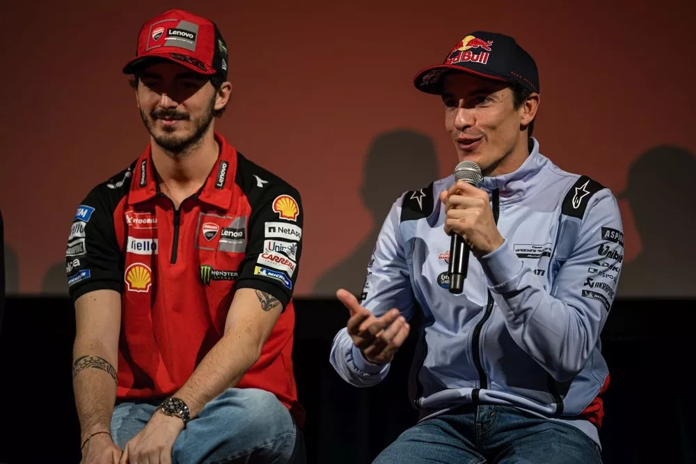 Marc Marquez, Gresini Racing, Francesco Bagnaia, Ducati Team