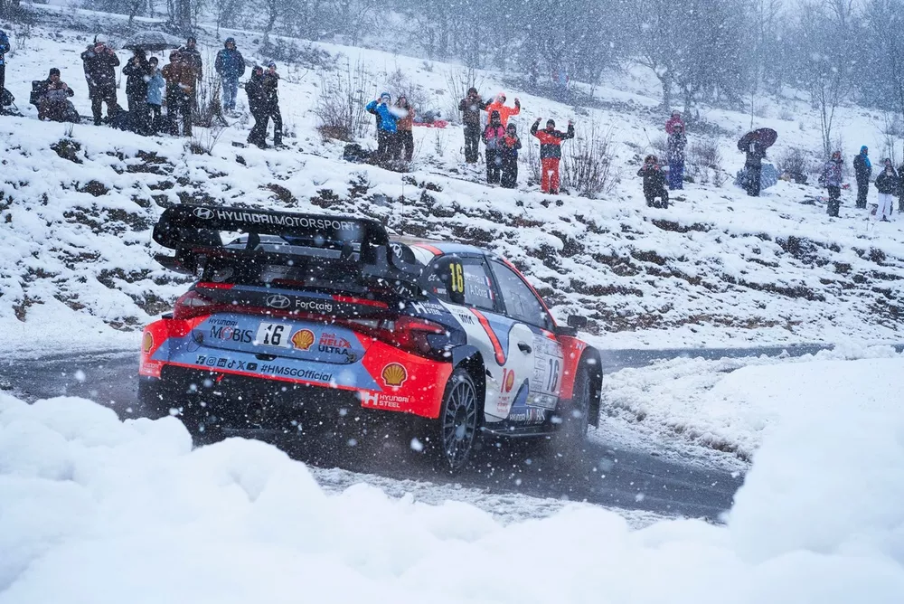 Adrien Fourmaux, Alexandre Coria, Hyundai World Rally Team Hyundai i20 N Rally1