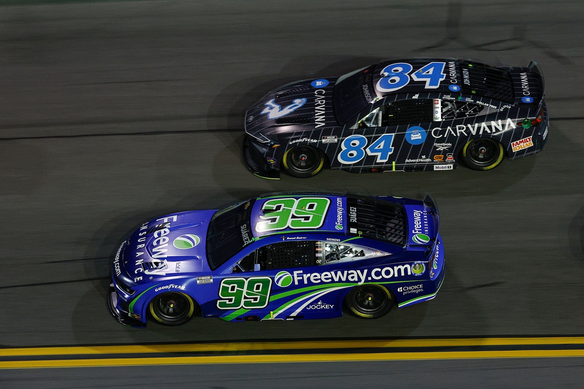 Jimmie Johnson praises Daniel Suarez, but says