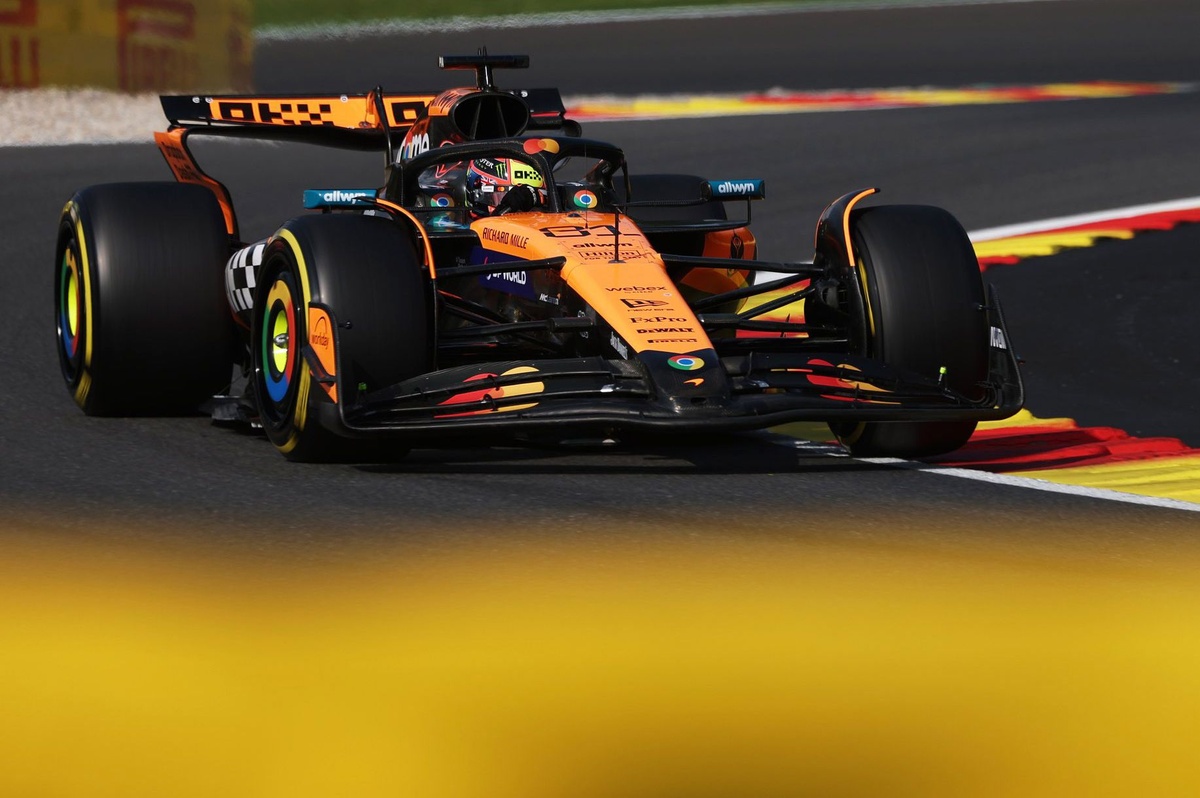 La grille de départ du sprint du GP de Belgique F1 2025