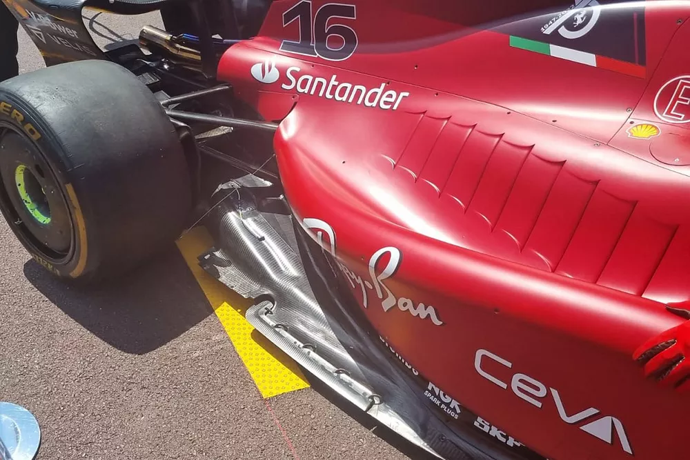 Ferrari F1-75, dettaglio tecnico