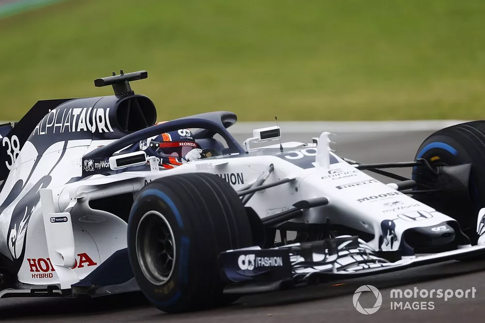 Yuki Tsunoda, Honda Formula Dream Project, tests the AlphaTauri