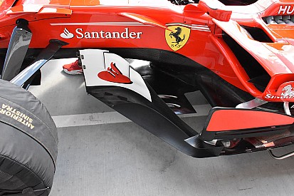 Rivoluzione Ferrari: il fondo e le barge board della SF70H sono tutte nuove