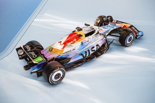 Fotos: Racing Bulls presenta una decoración holográfica de F1 para Las Vegas