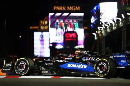 Williams sufrió el mismo problema que McLaren en Las Vegas… pero lo gestionó a tiempo