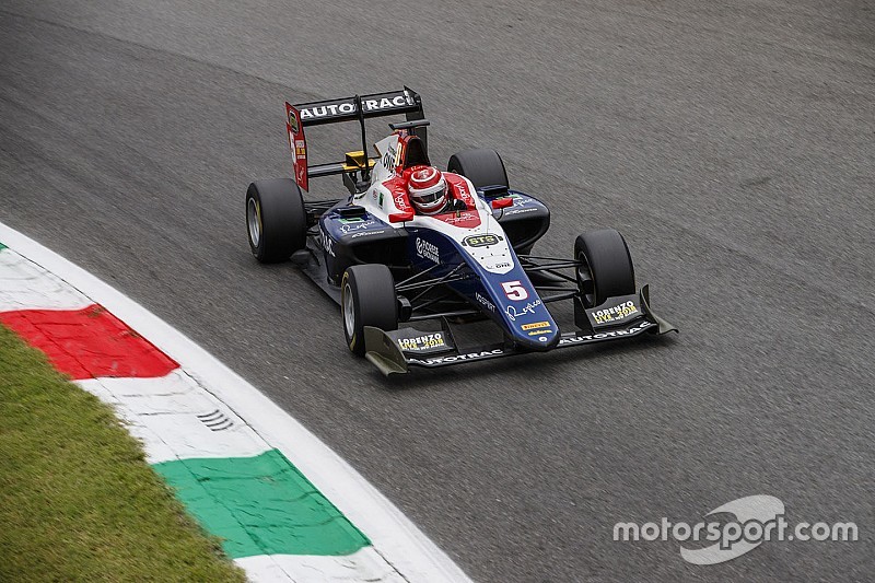 GP3 Monza: Piquet wint, Verschoor beleeft weinig plezier aan pole