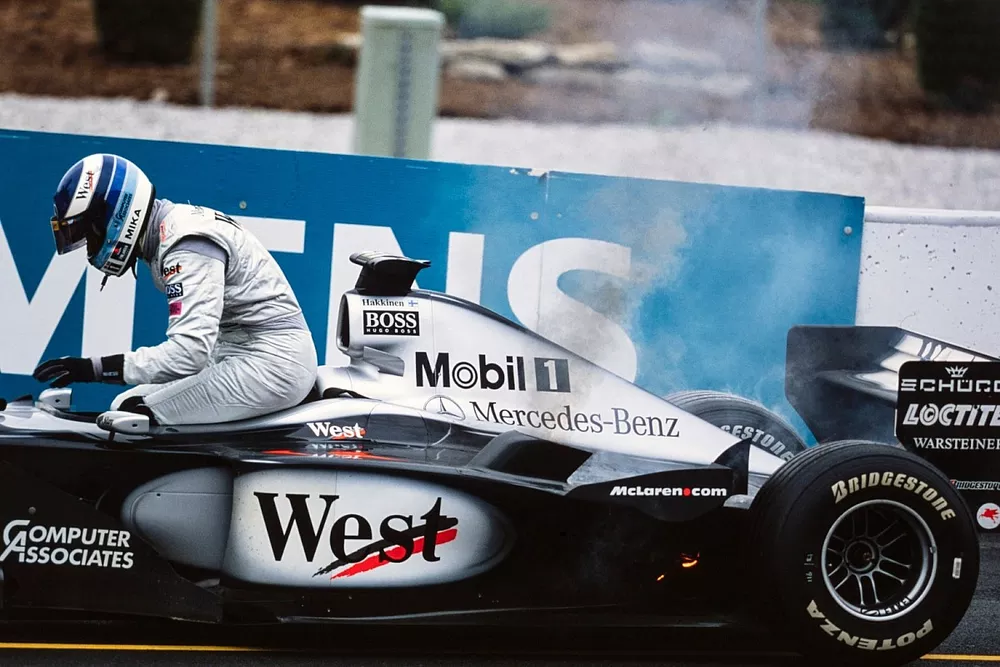 Mika Hakkinen 2000 US Grand Prix McLaren