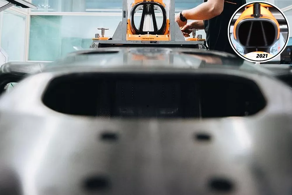 Le ch&acirc;ssis McLaren MCL36