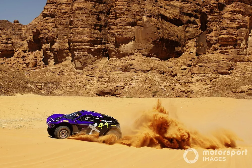 Cristina Gutierrez, S&eacute;bastien Loeb, X44