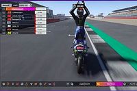 Lorenzo se lleva la victoria en el MotoGP virtual de Silverstone
