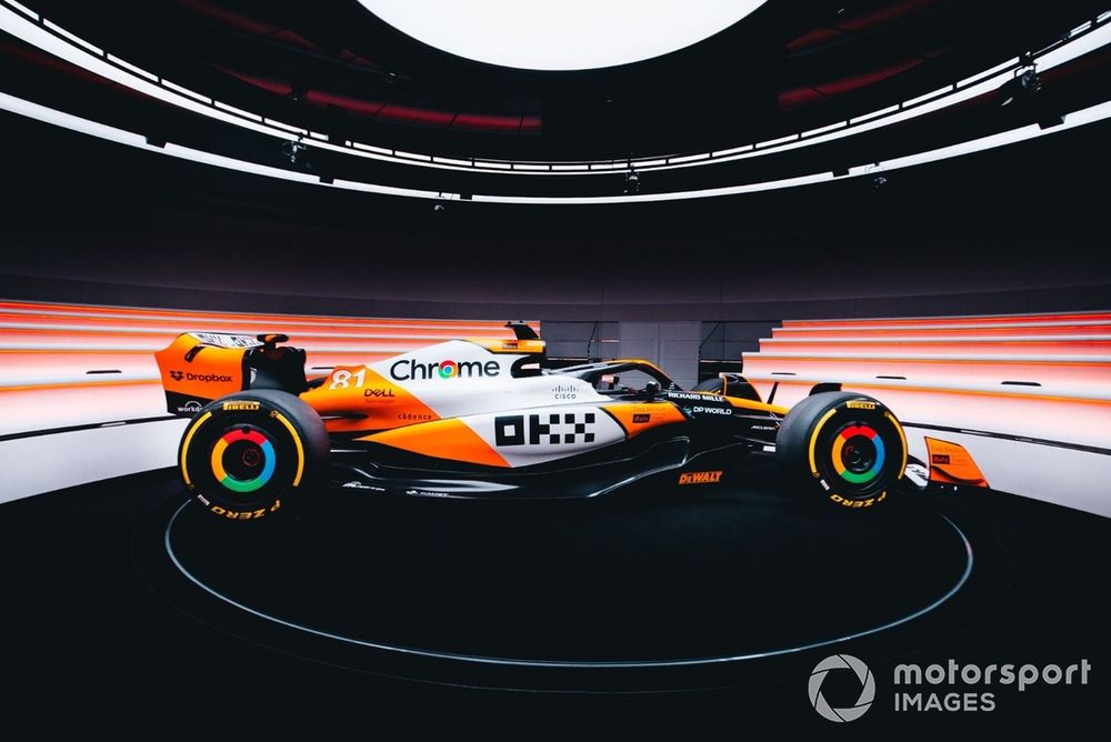 Decoración de McLaren para Singapur