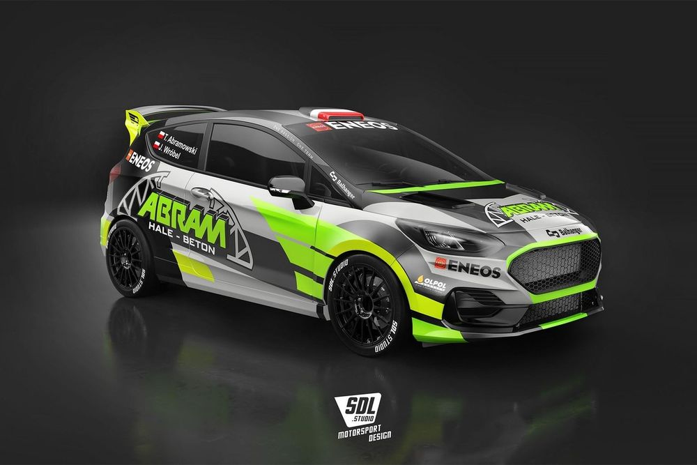 Tymoteusz Abramowski, Jakub Wr&oacute;bel, Ford Fiesta Rally3