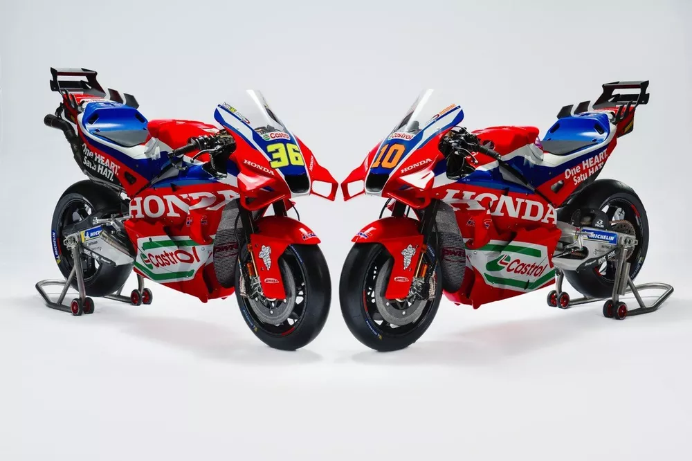 Decoración de la RC213V de Honda HRC para 2025