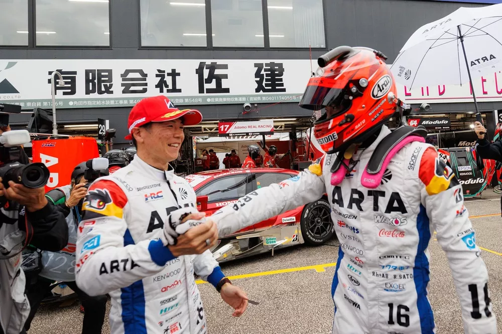 Hiroki Otsu, Ren Sato, #16 ARTA MUGEN CIVIC TYPE R-GT