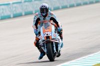 Raúl Fernández asume su error en la carrera de Sepang