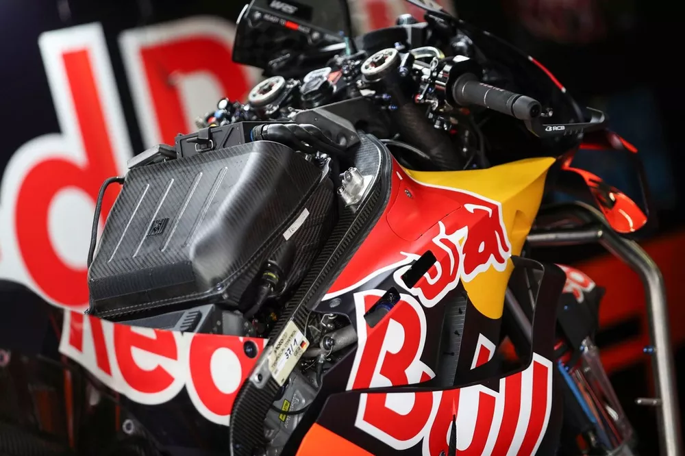Red Bull KTM Factory Racing motor detail