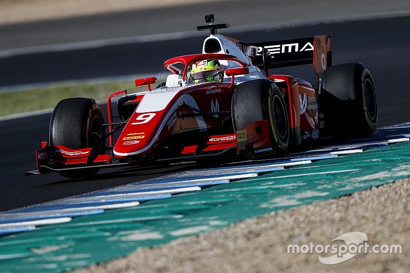 Schumacher cierra los test de Jerez de F2 como el más rápido