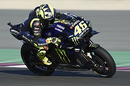 Rossi marca el mejor tiempo de la primera práctica en Qatar