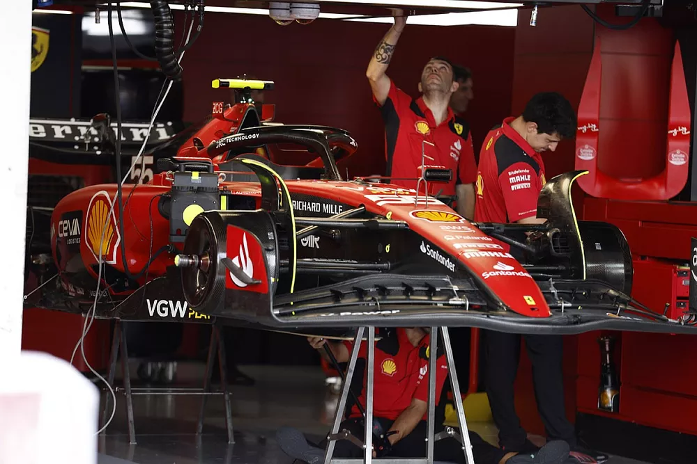Detalle t&eacute;cnico del Ferrari SF-23