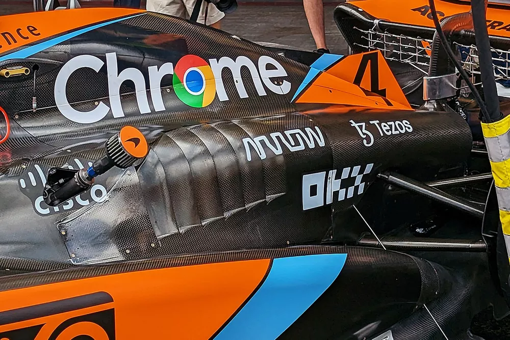 Dettaglio McLaren MCL60