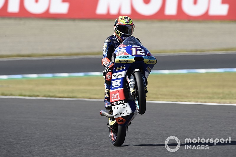 Moto3: Bezzecchi vince in volata a Motegi e riapre il Mondiale con il ko di Martin