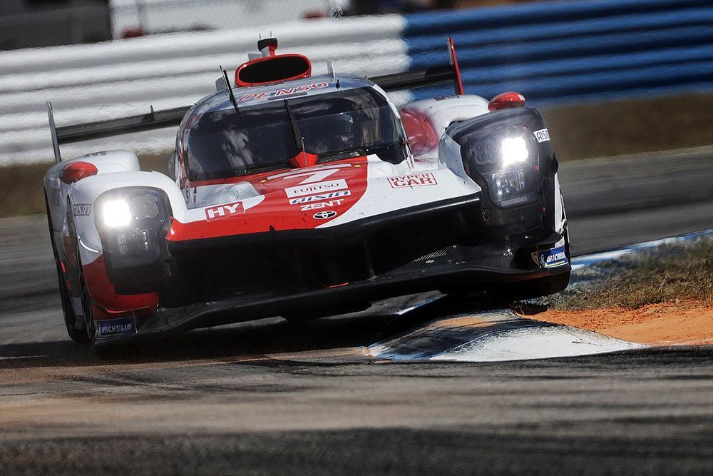 #7 Toyota Gazoo Racing Toyota GR010 - Hybrid: Mike Conway, Kamui Kobayashi, Jose Maria Lopez