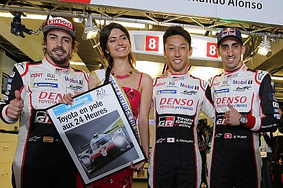 Le Mans 24h: Toyota #8 raih pole, Nakajima/Buemi/Alonso terdepan