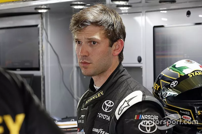 Daniel Suarez, Joe Gibbs Racing, Toyota Camry STANLEY
