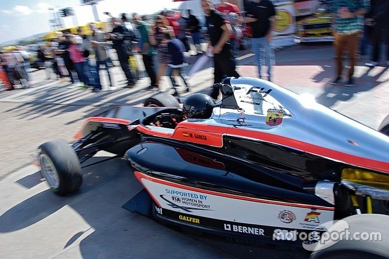 Marta Garc&iacute;a en la cita de la F4 Espa&ntilde;ola en el Jarama