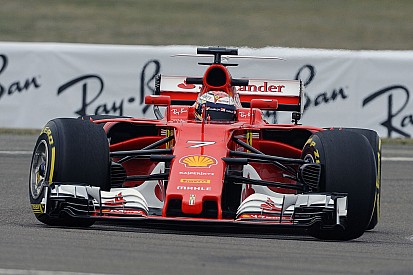 Raikkonen rijdt eerste meters met Ferrari SF70H