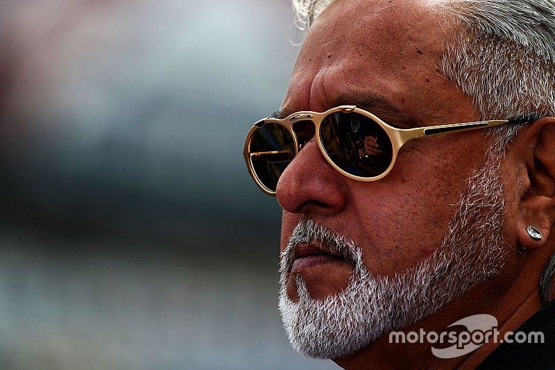 Dr. Vijay Mallya, due&ntilde;o de Sahara Force India Formula One Team
