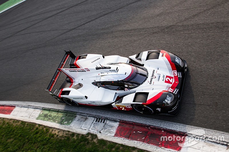 Travail de set-up puis simulations de course pour Porsche à Monza