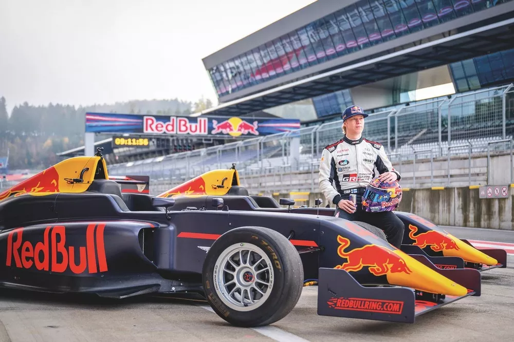 Kalle Rovanpera at Red Bull Ring test
