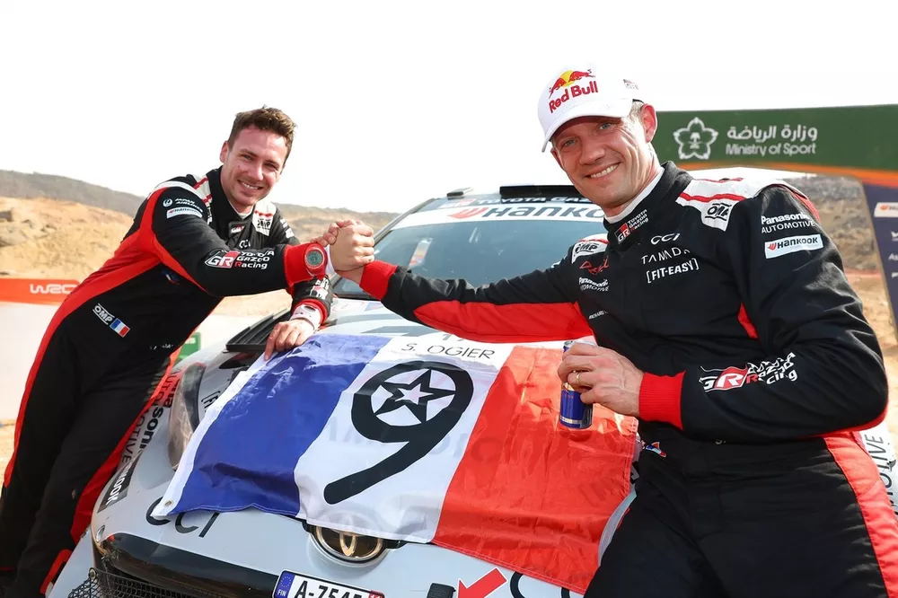 S&eacute;bastien Ogier, Vincent Landais, Toyota Gazoo Racing WRT Toyota GR Yaris Rally1