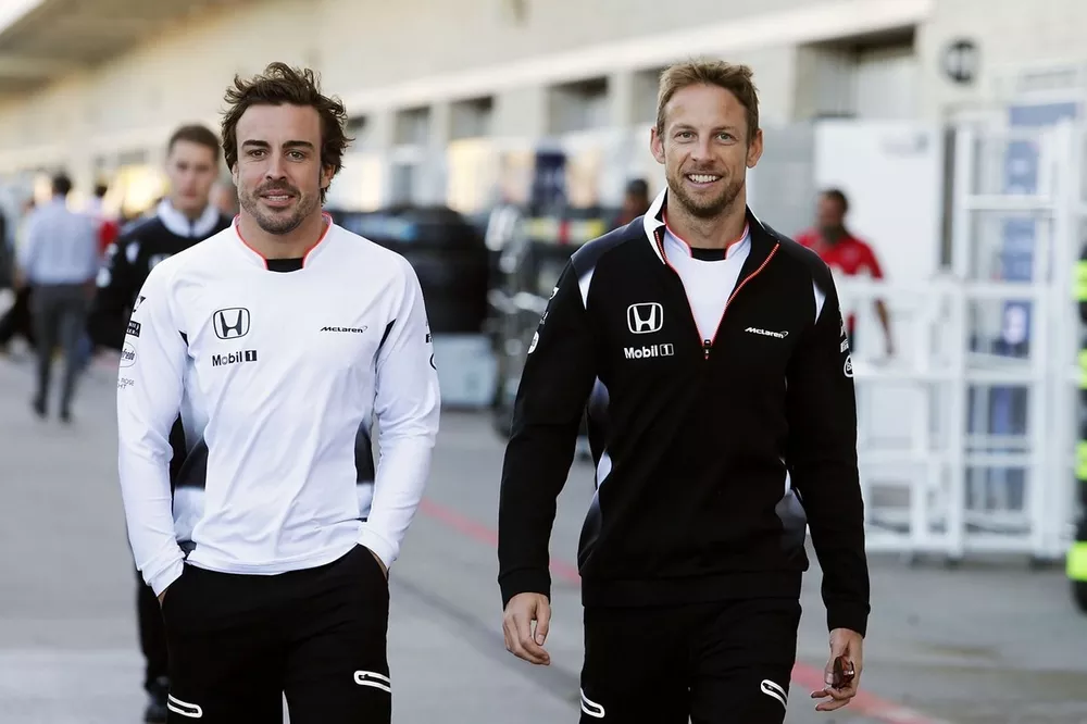 Fernando Alonso, Jenson button