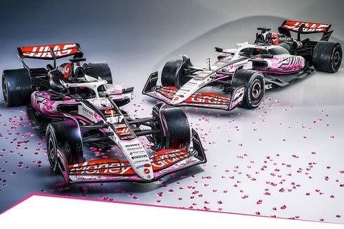 F1: Haas mostra pintura especial para o GP do Japão