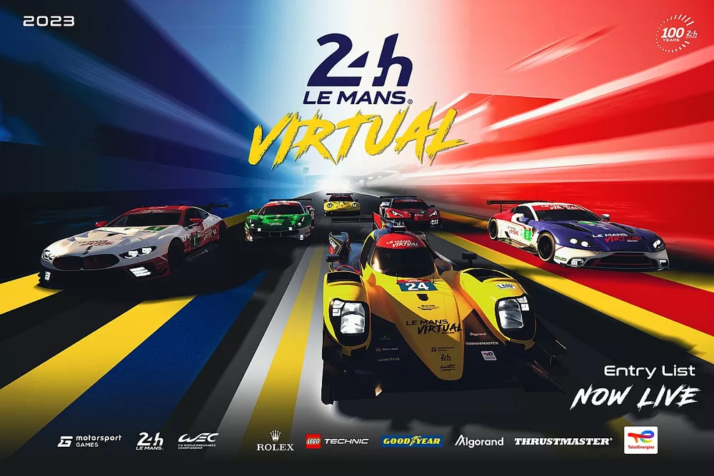 24 Horas de Le Mans Virtual sigue atrayendo a campeones de todo el mundo para la Ronda Final de la Temporada 2022-23