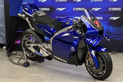 Yamaha presenta su MotoGP con motor V4 antes de su debut en carrera