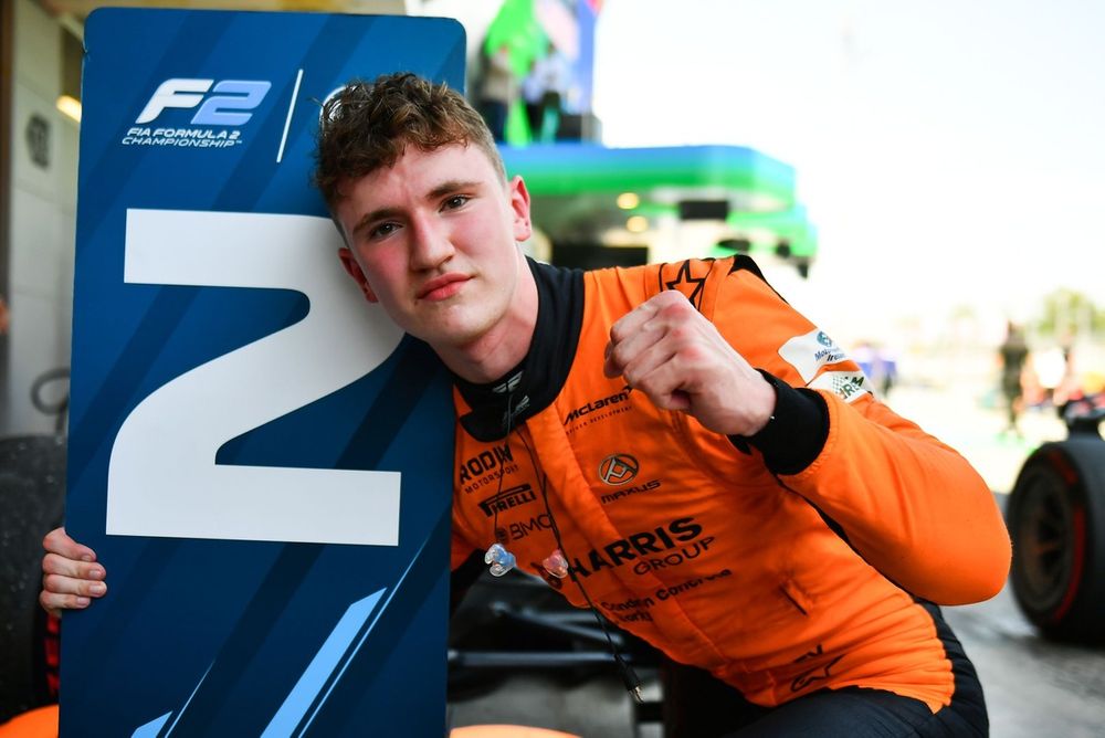 Second place Alex Dunne, Rodin Motorsport