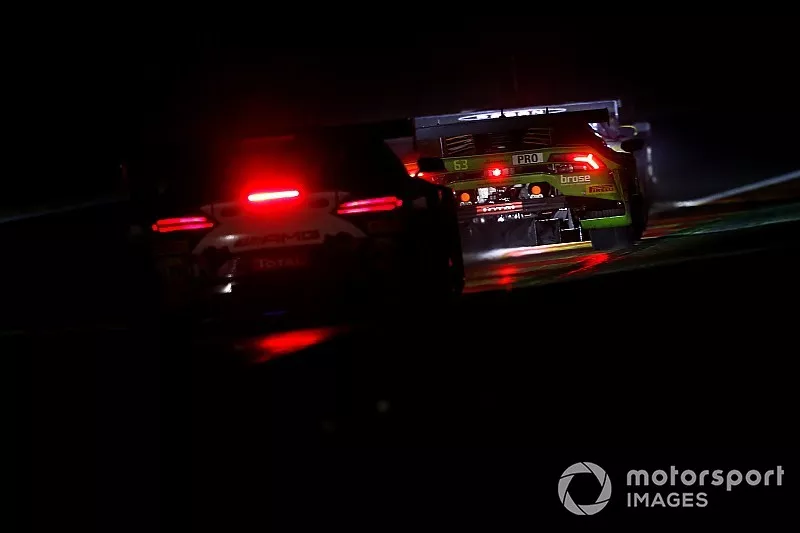 #63 GRT Grasser Racing Team Lamborghini Huracan GT3 2019: Mirko Bortolotti, Christian Engelhart, Rolf Ineichen