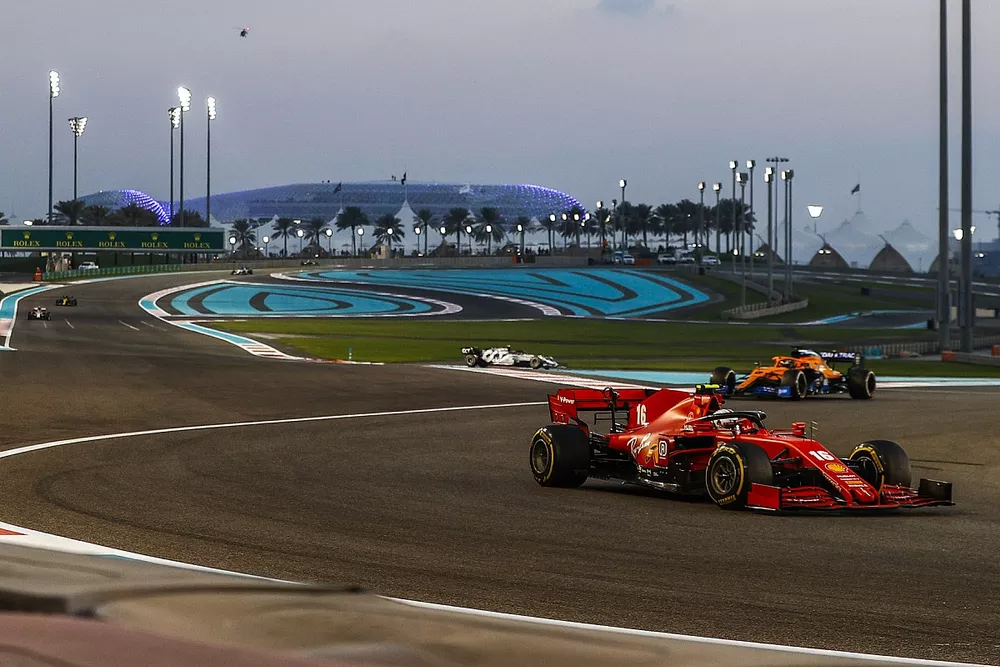 Charles Leclerc, Ferrari SF1000, Carlos Sainz Jr., McLaren MCL35
