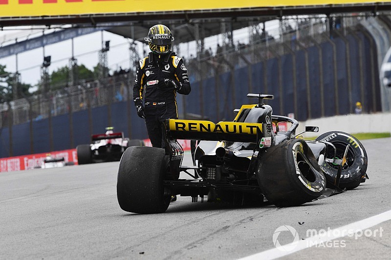 Hulkenberg: Küçük bir hata sonucu kaza yaptım