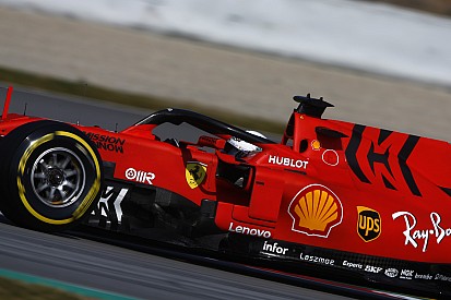 Tes F1 Barcelona: Vettel lebih cepat 0,003 detik dari Hamilton