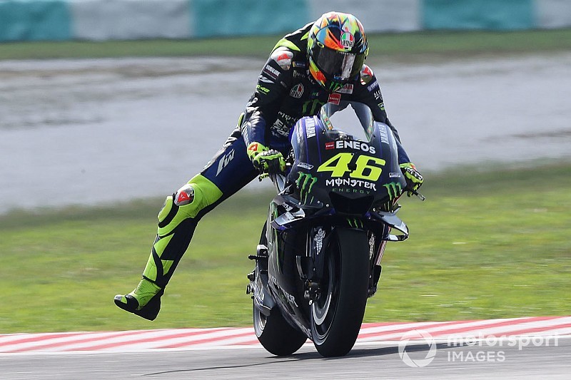 Rossi prioritaskan pemakaian ban bekas