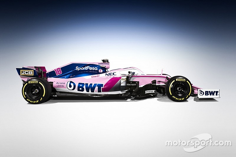 Fotogallery: la prima livrea di F1 della SportPesa Racing Point è da... Pantera Rosa!