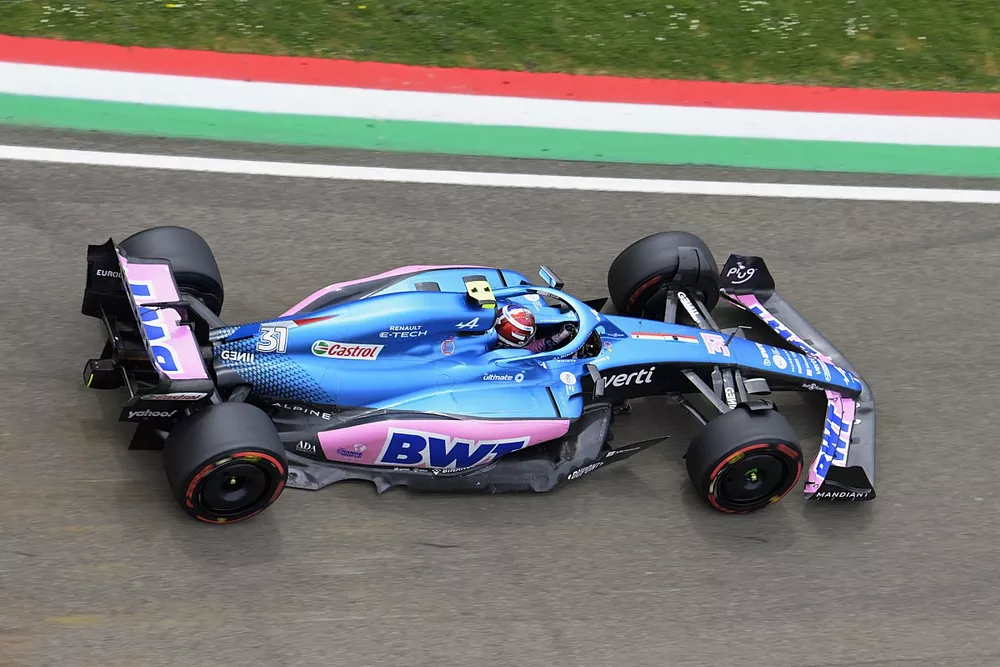 Esteban Ocon, Alpine A522