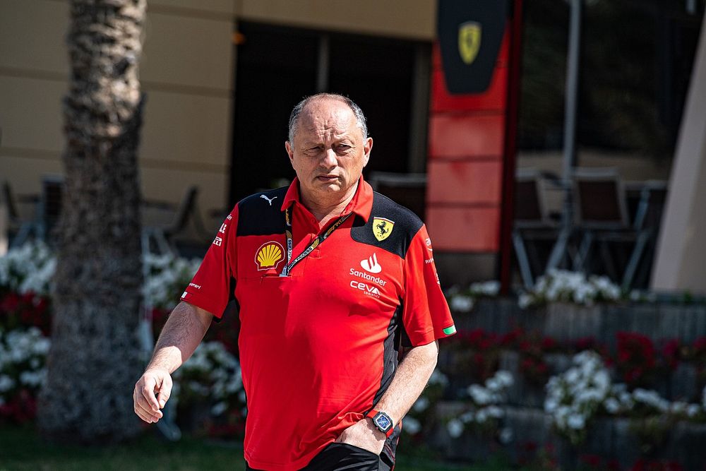 Frederic Vasseur, Director del equipo y Director General de la Scuderia Ferrari