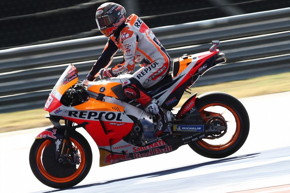 マルクスレーサー MotoGP】アメリカズGP初日首位のマルケス、好結果は予想外