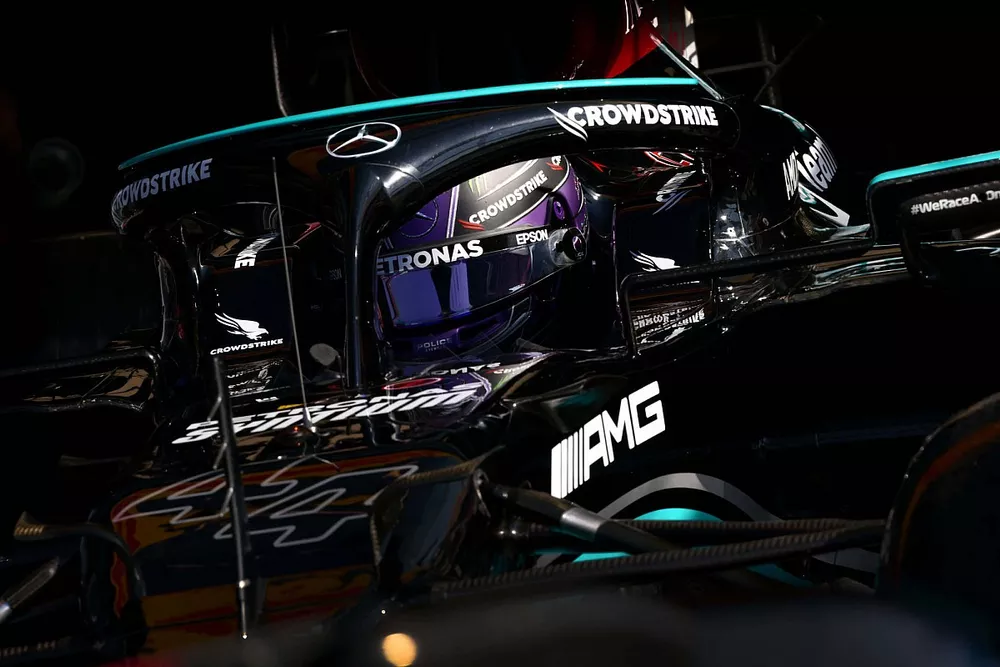 Lewis Hamilton, Mercedes W12 